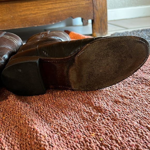 COPY - Men’s Justin ropers model 3114 9D (Brock) - Picture 3 of 9